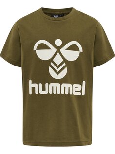 Футболка Hummel S/S Hmltres S/S, цвет DARK OLIVE