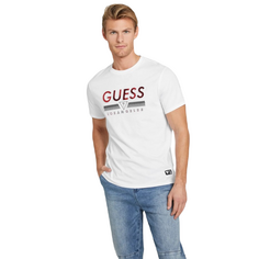 Футболка Guess Factory Eco Koda Crewneck, белый