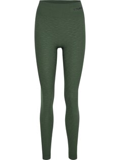 Леггинсы Hummel Hmlmt Focus Seamless Hw Tights, цвет CLIMBING IVY