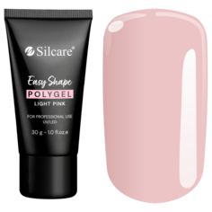 Гель для наращивания ногтей светло-розовый Silcare Easy Shape Polygel, 30 гр