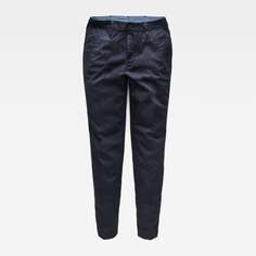 Брюки G-Star Bronson Mid Waist Skinny Chino, синий