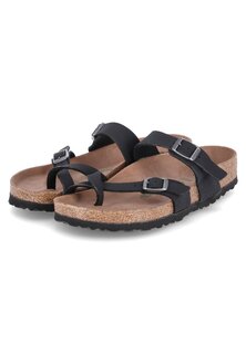 Шлепанцы на плоской подошве MAYARI Birkenstock, цвет schwarz