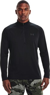 Лонгслив Under Armour UA Tech Shirt mit ½ Zip, langärmlig, черный