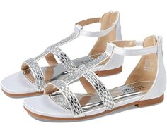 Сандалии Badgley Mischka Lisa Braided Sandal, белый