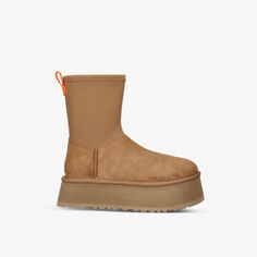 Классические замшево-резиновые сапоги dipper Ugg, цвет tan