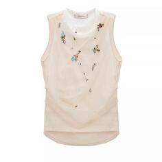 Футболка sparkling touch top 136 eggshell Dorothee Schumacher, бежевый