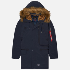 Мужская куртка парка Alpha Industries N-3B Alpine Gen II, цвет синий