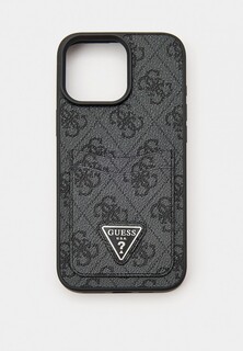 Чехол для iPhone Guess 16 Pro Max, из экокожи, с кардслотом PU Leather Double cardslot