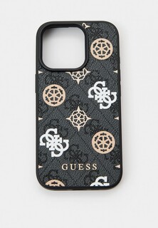 Чехол для iPhone Guess 16 Pro, с MagSafe, из экокожи PU Leather