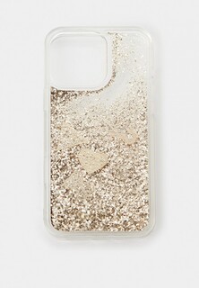 Чехол для iPhone Guess 16 Pro Max, c жидкими блестками Liquid Glitter