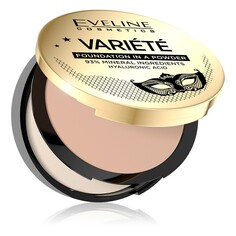 Пудра компактная для лица EVELINE VARIETE минеральная тон 13 beige