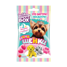 Набор HAPPY BOX МИНИ ЩЕНКИ фигурка и карамель на палочке 20 г