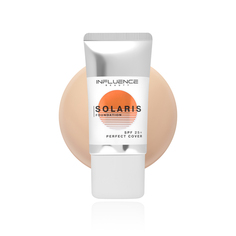 Основа тональная для лица INFLUENCE BEAUTY SOLARIS с SPF 25 тон 01 Ultra light