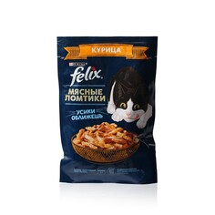 Влажный корм для кошек Felix Мясные ломтики " Курица " 75г