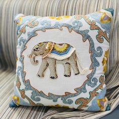 ARYA HOME COLLECTION Чехол для подушки 45x45 Hindi Elephant