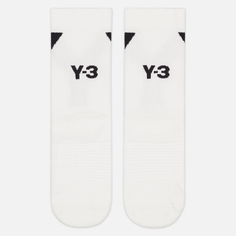 Носки Y-3 Hi Crew, цвет белый