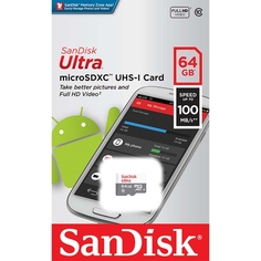 Карта памяти SanDisk Ultra UHS-I 64GB (SDSQUNR-064G-GN3MN) Ultra UHS-I 64GB (SDSQUNR-064G-GN3MN)