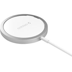 Беспроводное зарядное устройство Deppa MagSafe Qi 15W Silver (24012) MagSafe Qi 15W Silver (24012)