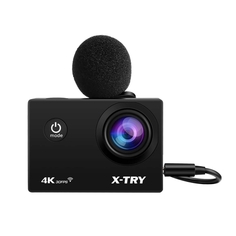 Экшн-камера X-TRY XTC183 EMR 4K Wi-Fi + СЗУ XTC183 EMR 4K Wi-Fi + СЗУ