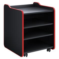 Тумба для игрового компьютерного стола VMMGAME Case Lite 50 Black/Red (CS-2BKRD-LT) Case Lite 50 Black/Red (CS-2BKRD-LT)