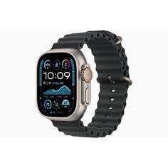 Смарт-часы Apple Watch Ultra 2 49mm Natural Titanium Case with Black Ocean Band, размер Regular Watch Ultra 2 49mm Natural Titanium Case with Black Ocean Band, размер Regular