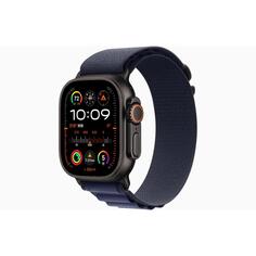 Смарт-часы Apple Watch Ultra 2 49mm Black Titanium Case with Navy Alpine Loop, размер Regular Watch Ultra 2 49mm Black Titanium Case with Navy Alpine Loop, размер Regular