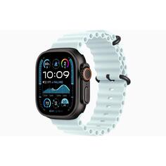 Смарт-часы Apple Watch Ultra 2 49mm Black Titanium Case with Ice Blue Ocean Band, размер Regular Watch Ultra 2 49mm Black Titanium Case with Ice Blue Ocean Band, размер Regular