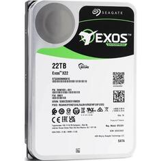 Жесткий диск Seagate 22TB Exos X22 (ST22000NM001E) 22TB Exos X22 (ST22000NM001E)