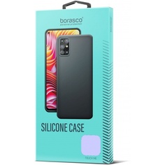 Чехол BoraSCO Silicone Case матовый для Samsung Galaxy S23 лавандовый