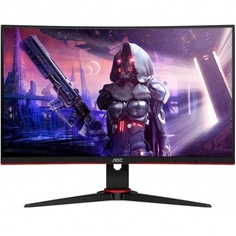 Монитор AOC 23.6" Gaming C24G2AE-BK черный/красный