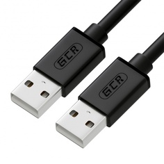 Кабель GreenConnect 0.15m USB 2.0, AM/AM, черный (GCR-UM2M-BB2S-0.15m)