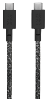 Бренд Кабель Native Union Belt Cable USB-С - USB-С, 1,2м, кевлар, серый космос