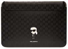 Бренд Чехол-конверт Karl Lagerfeld Saffiano Sleeve Karl для ноутбуков 14", черный