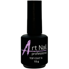 Верхнее покрытие для гель-лаков ART NAIL PROFESSIONAL Toп без липкого слоя Si 15g 15.0