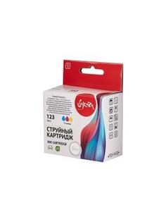 Струйный картридж Sakura F6V16AE (№123 Tri-colour) для HP DeskJet 1110/1111/1112/2130/2131/2132/2133/2134/2630/3639 AIO;Envy 4510/4511/4516/4517/4520/