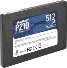 Твердотельный накопитель SSD 2.5 512 Gb Patriot P210 Read 520Mb/s Write 430Mb/s 3D NAND TLC (P210S512G25) Патриот