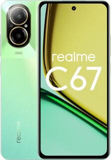 Смартфон Realme RMX3890 C67 256Gb 8Gb зеленый моноблок 3G 4G 2Sim 6.72 1080x2400 Android 14 108Mpix 802.11 a/b/g/n/ac NFC GPS GSM900/1800 GSM1900 Tou