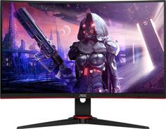 Монитор AOC 23.6 Gaming C24G2AE черный/красный IPS LED 1ms 16:9 HDMI M/M матовая 250cd 178гр/178гр 1920x1080 165Hz VGA DP FHD 3.84кг