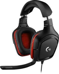 Наушники Logitech G331 черный красный 981-000758