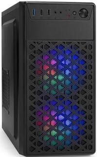 Корпус microATX Exegate mEVO-7803 Без БП черный EX296979RUS