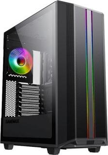 GameMax Корпус Precision COC Black (T808) (ATX, Черн, 2*USB 3.0, Зак.стекло, 1*120мм+ COC, без БП)