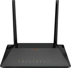 Беспроводной маршрутизатор VDSL D-Link DSL-224/R1A 802.11bgn 300Mbps 2.4 ГГц 4xLAN черный