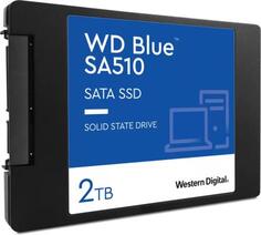 Твердотельный накопитель SSD 2.5 2 Tb Western Digital SA510 Read 560Mb/s Write 520Mb/s 3D NAND WDS200T3B0A