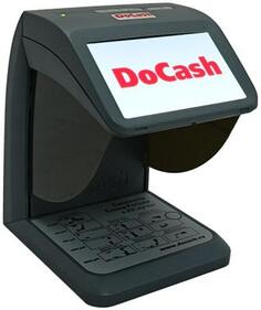 Детектор банкнот Docash mini IR/UV/AS просмотровый мультивалюта