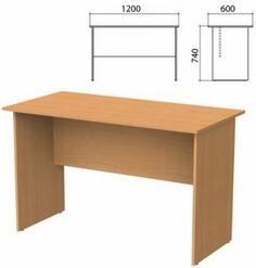 Стол письменный Бюджет, 1200х600х740 мм, груша ароза, 402660-336