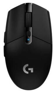 Мышь беспроводная Logitech G305 чёрный USB + радиоканал