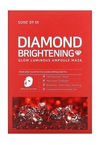 Тканевая маска для сияния кожи лица с экстрактом жемчуга Some by Mi Diamond Brightening Glow Luminous Ampoule Mask