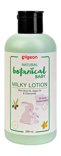 Детское молочко для тела Pigeon Natural Botanical Baby Milky Lotion