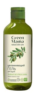 Увлажняющий гель для душа Green Mama Зеленый чай и масло оливы