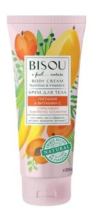 Питательный крем для тела с витамином C и соком манго Bisou I Feel Nature Nutrition and Vitamin C Body Cream